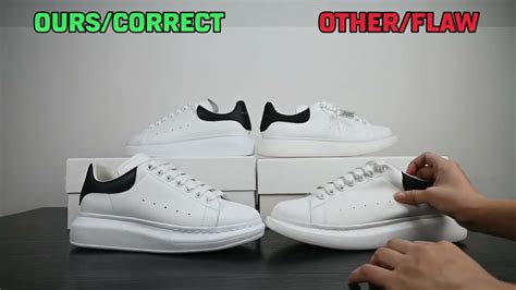 alexander mcqueen sneakers real vs fake|alexander mcqueen shoes reddit.